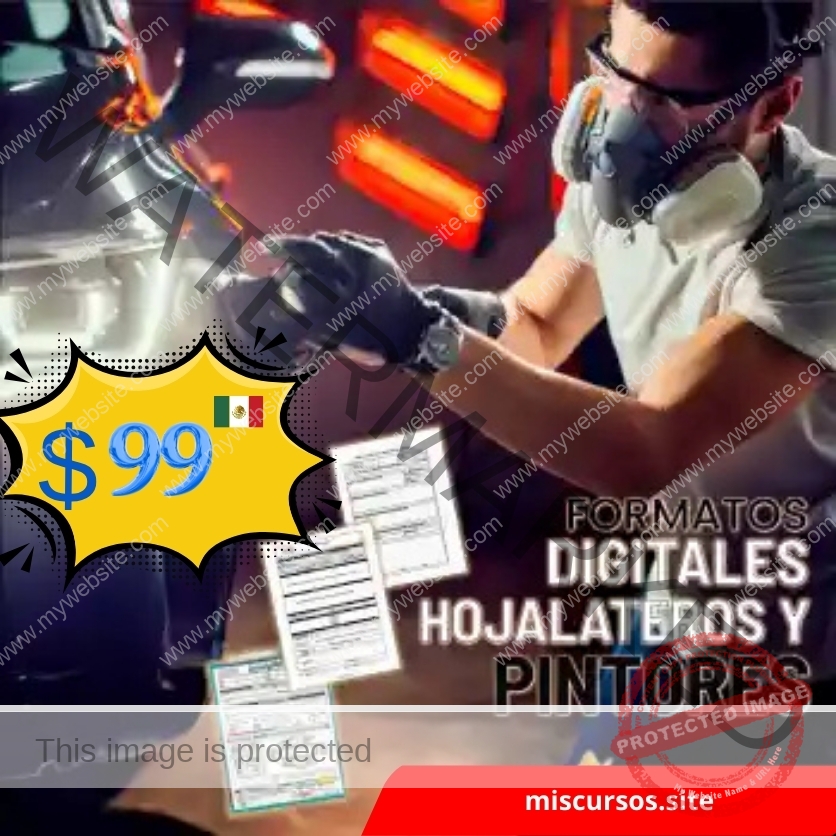 Formatos Digitales para Hojalateros y Pintores