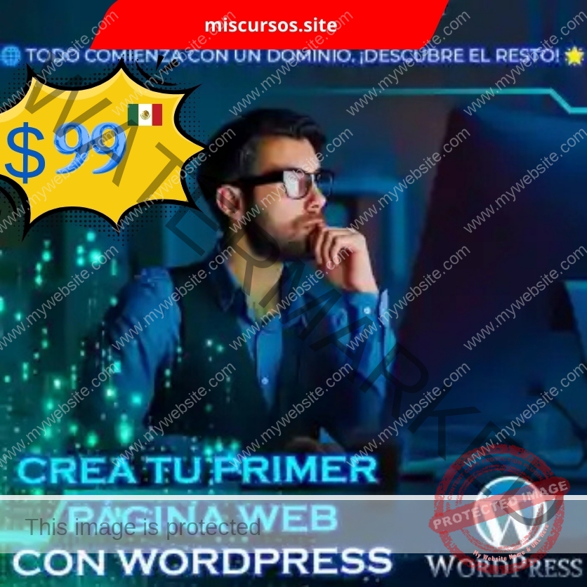 Crea tu Primer Página Web con WordPress