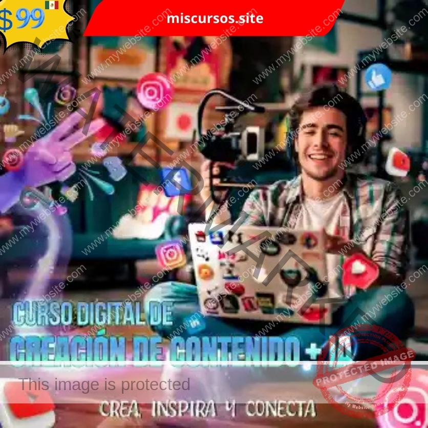 Curso Digital de Creación de Contenido + IA