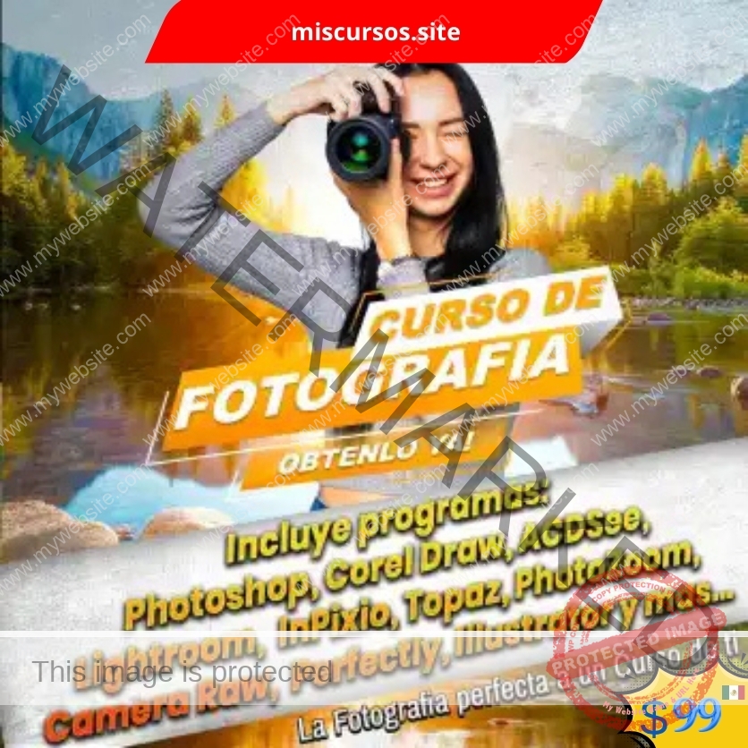 El CURSO MÁS COMPLETO DE FOTOGRAFÍA