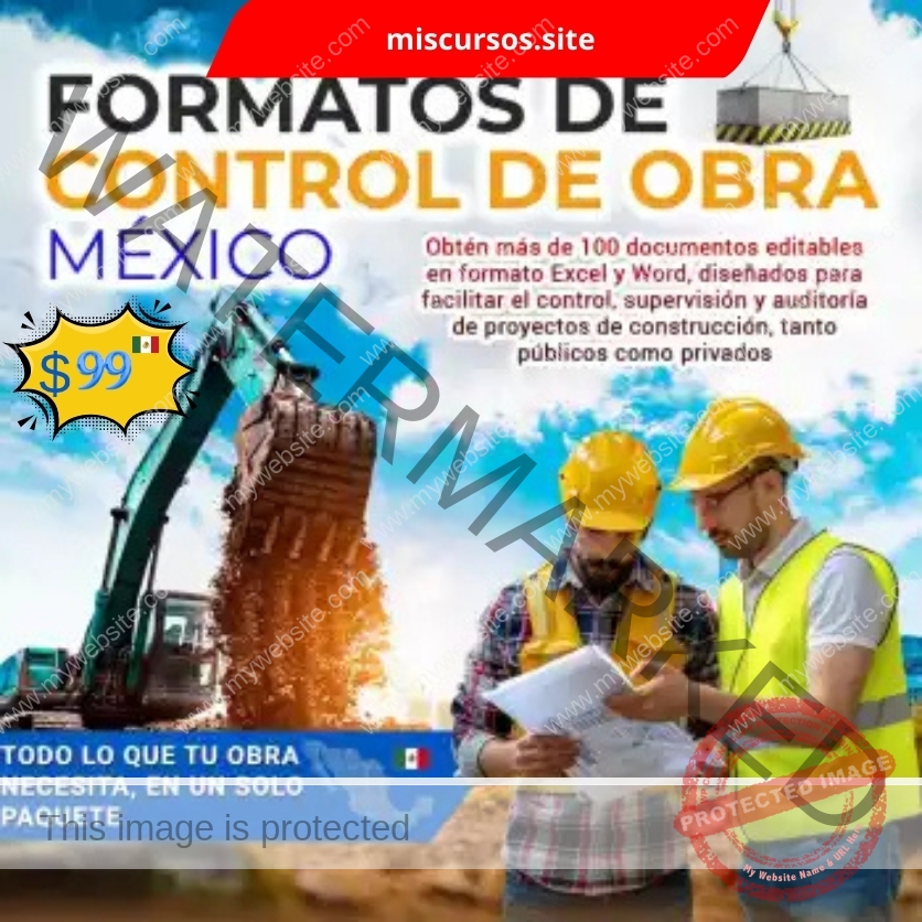 Formatos de Control de Obras México