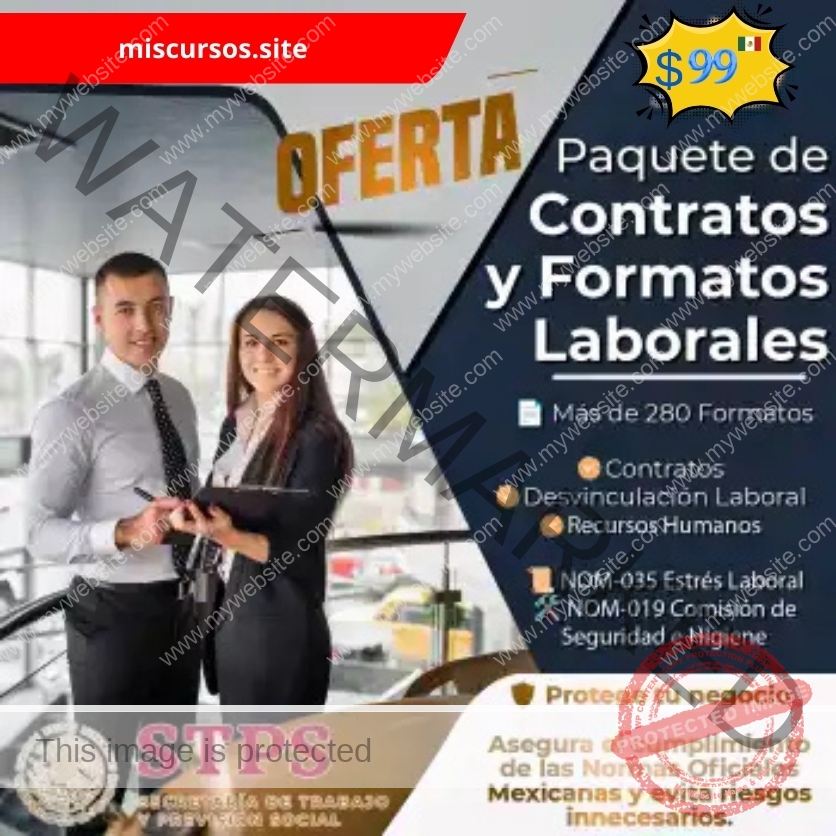 PAQUETE DE CONTRATOS Y FORMATOS LABORALES