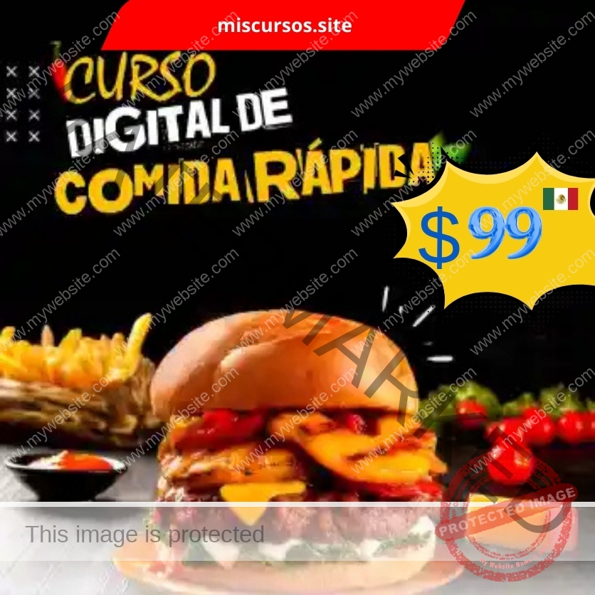 Curso Digital de Comida Rápida