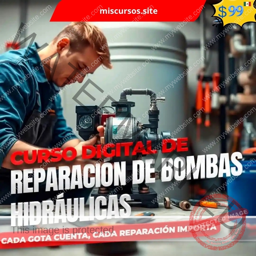 Curso Digital de Reparación de Bombas Hidráulicas