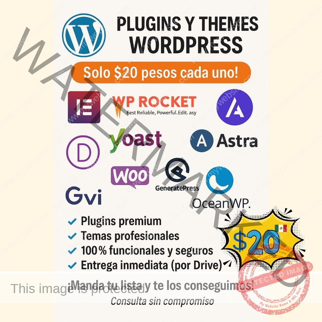 PLUGINS Y THEMES WORDPRESS