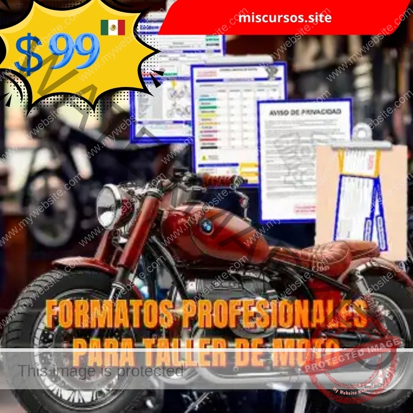 Formatos Profesionales para Talleres de Motos