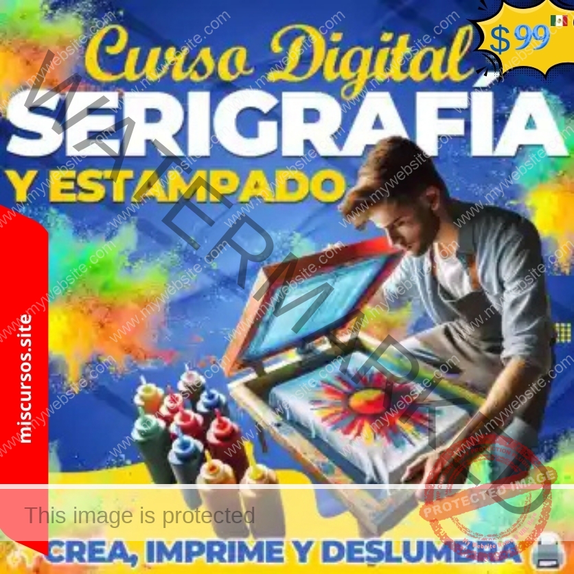Curso Digital de Serigrafía y Estampado